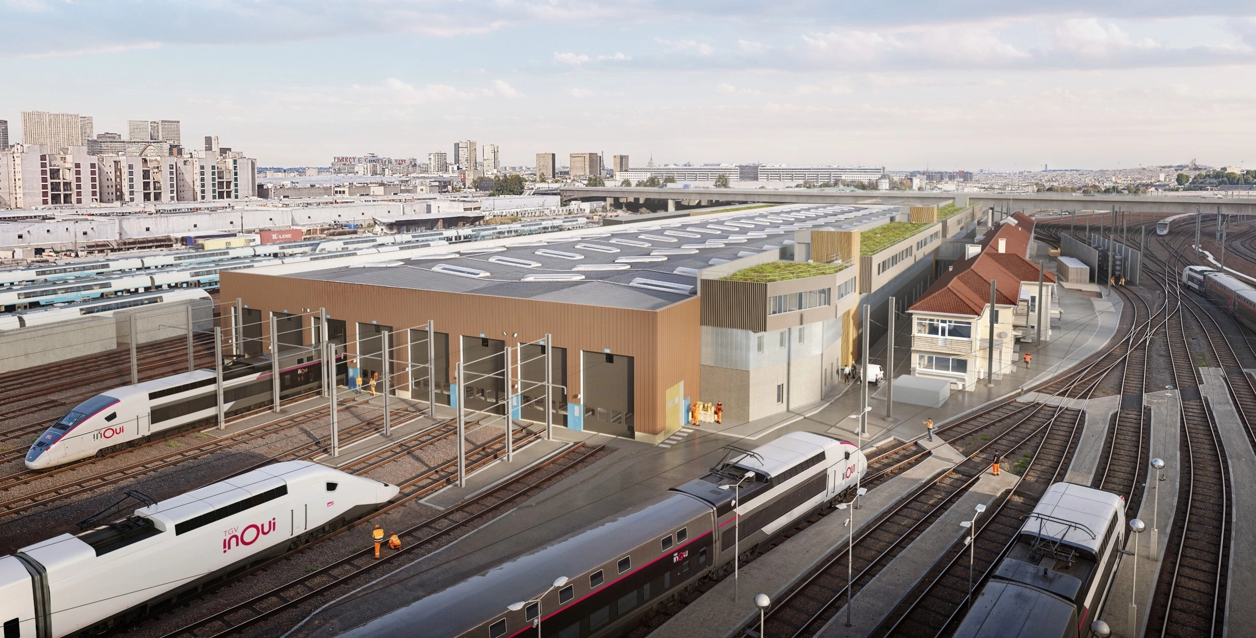 Le technicentre de Charenton modernisé pour accueillir le TGV de dernière génération
