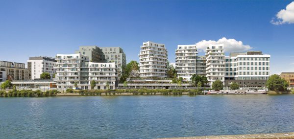 Avec la proximité du fleuve, ces nouveaux logements bénéficieront d'un cadre privilégié. © DR