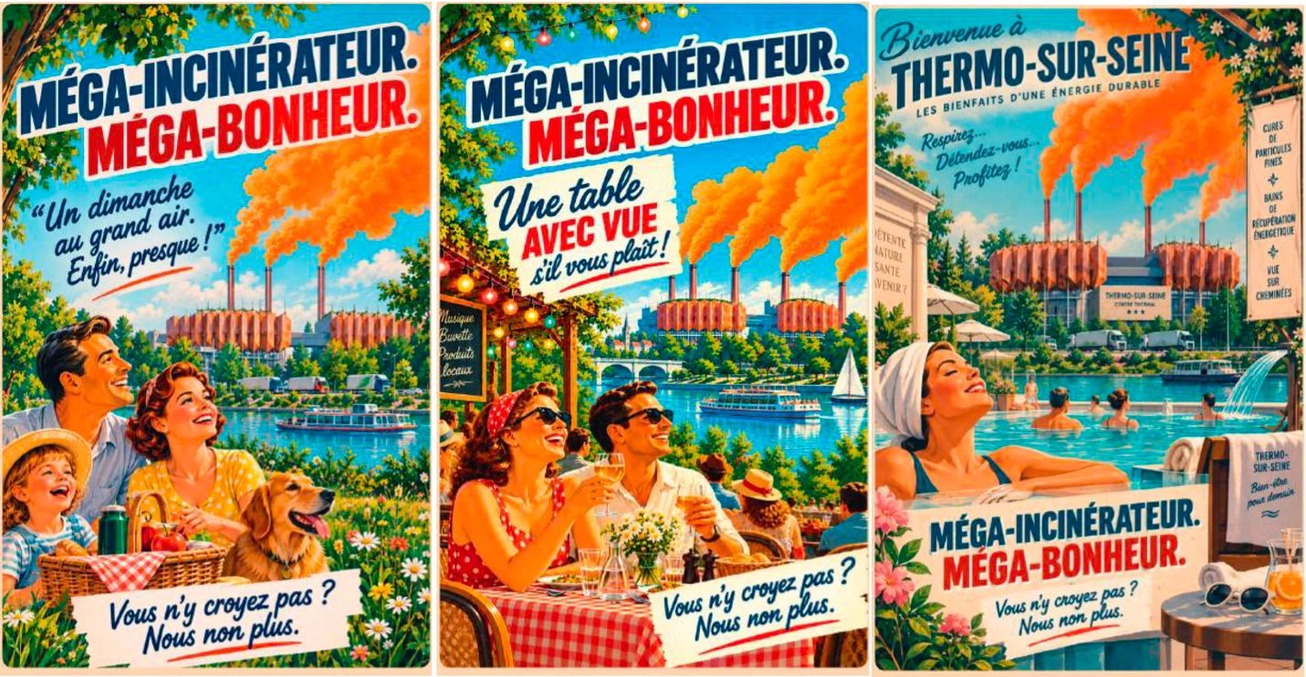 Face au projet Thermo-sur-Seine, le Département joue aussi désormais la carte de l'humour