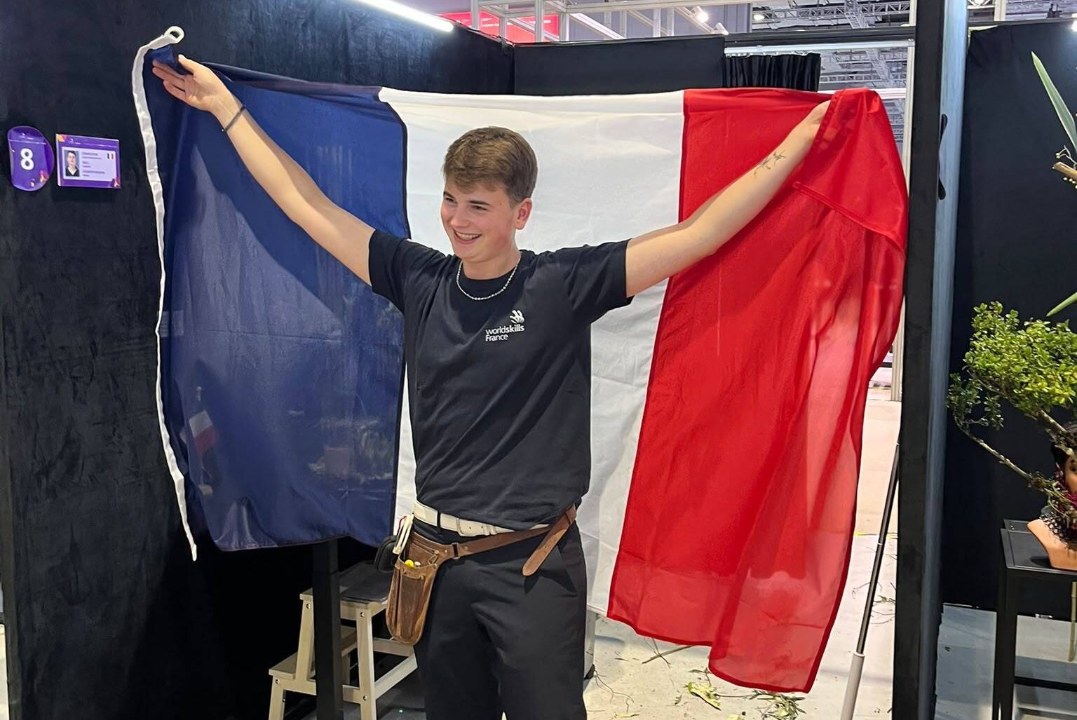 Ce jeune fleuriste de Maisons-Alfort a décroché un prix international